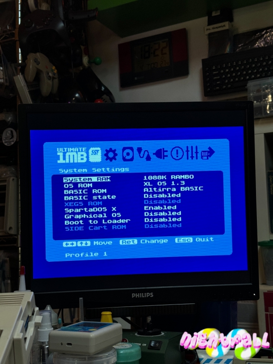 Atari U1MB/Side2/AVG Firmware Update to the latest version