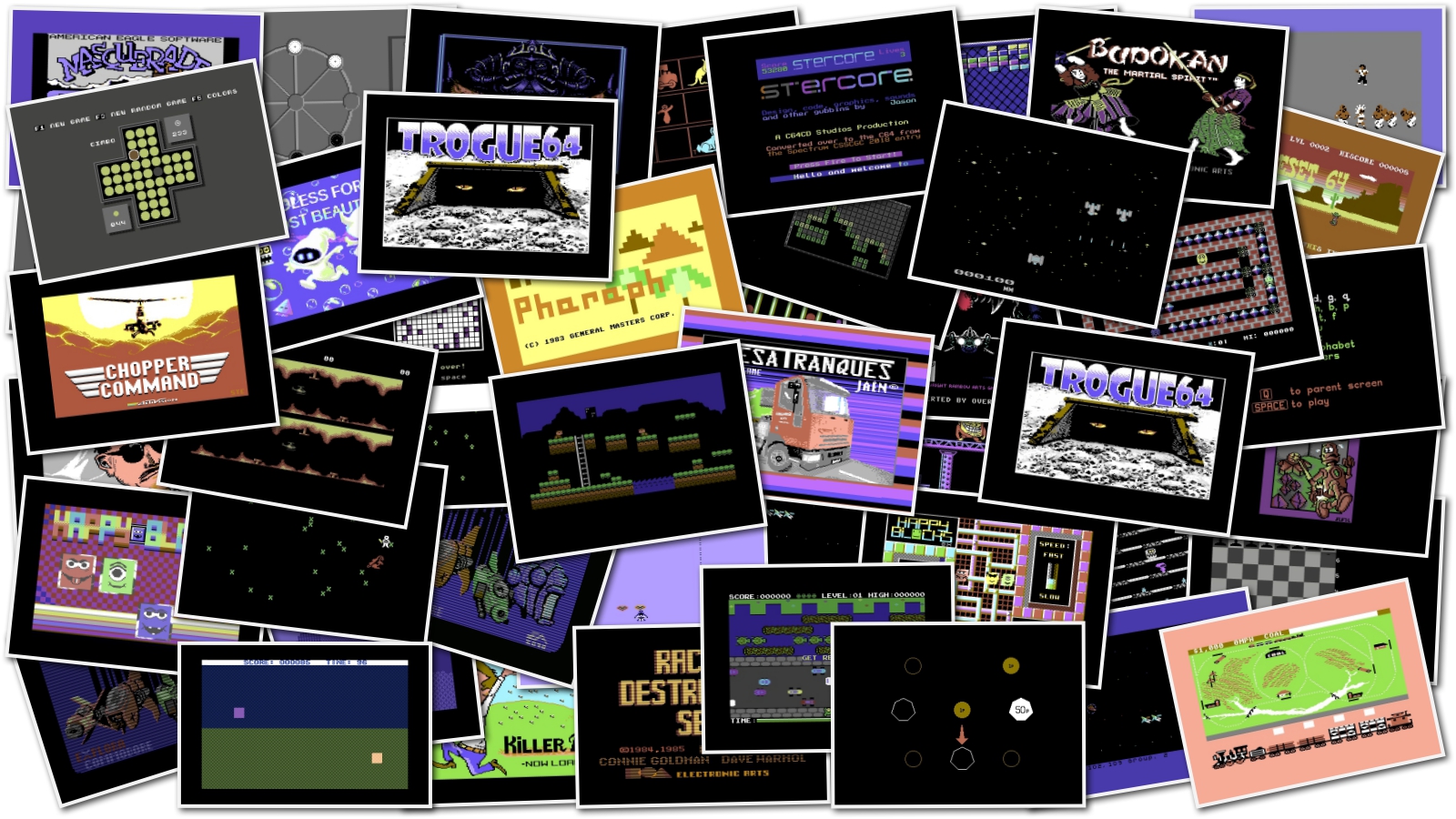 Commodore 64 Emulator - Computer Chess Game Collection